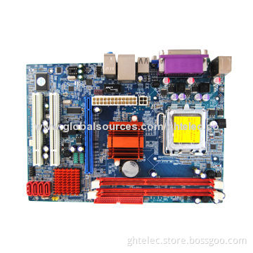 Dual-channel DIMM SATA IDE G41 Motherboard LGA771, DDR3, 10/100Mbps LAN Controller